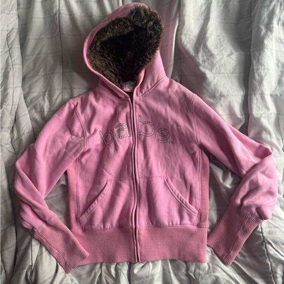 Jackets & Blazers - Pink vintage y2k hoodie